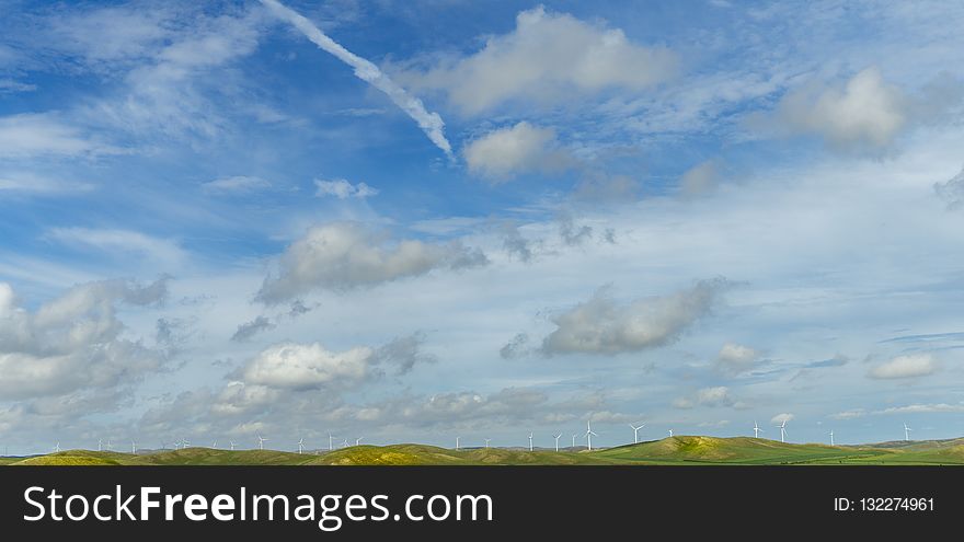 Sky, Grassland, Ecosystem, Cloud