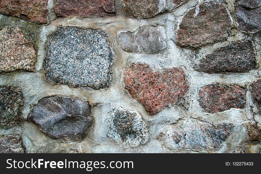 Rock, Wall, Stone Wall, Geology