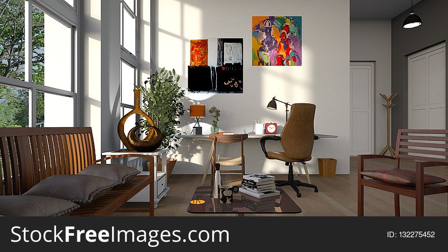 Living Room, Room, Interior Design, Furniture