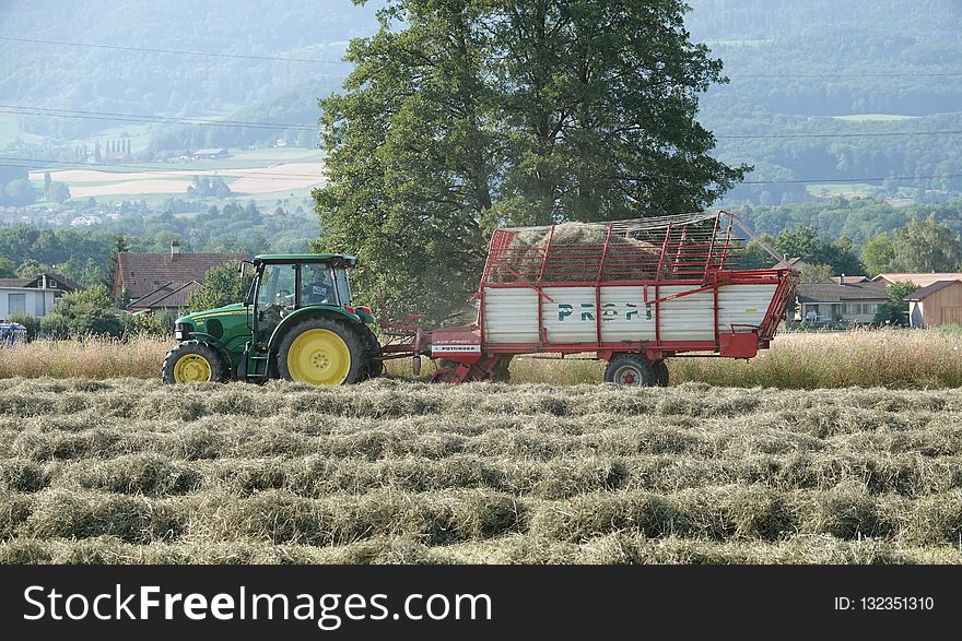 Field, Agriculture, Agricultural Machinery, Farm