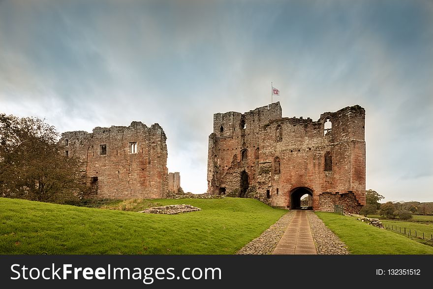 Castle, Sky, Historic Site, Fortification