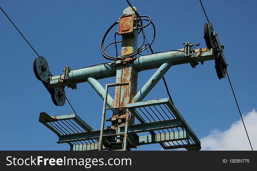 Electricity, Sky, Electrical Supply, Overhead Power Line