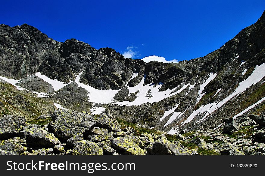 Mountainous Landforms, Mountain, Nature, Wilderness