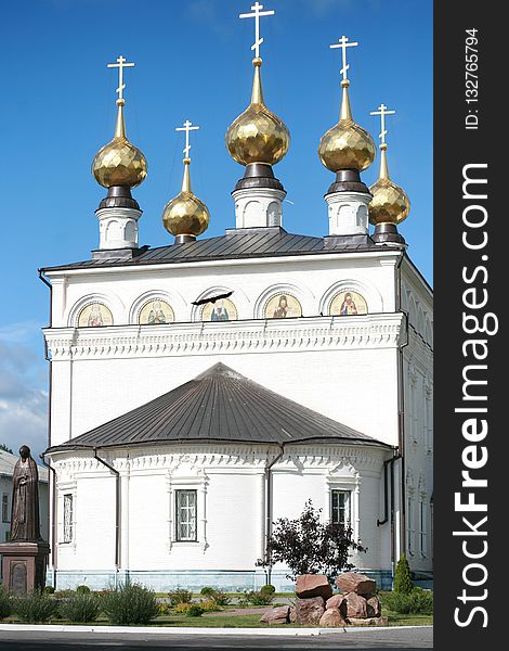 Place Of Worship, Historic Site, Building, Steeple