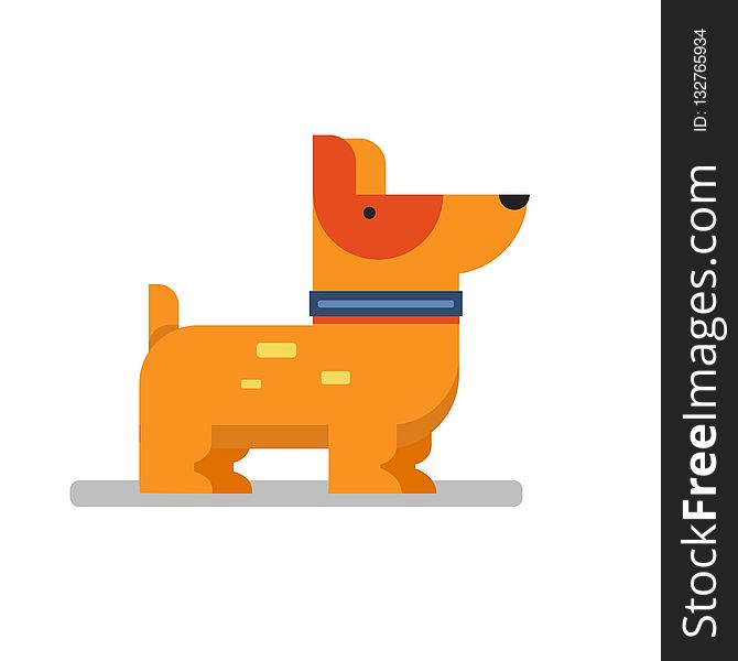 Dog Like Mammal, Orange, Product, Font