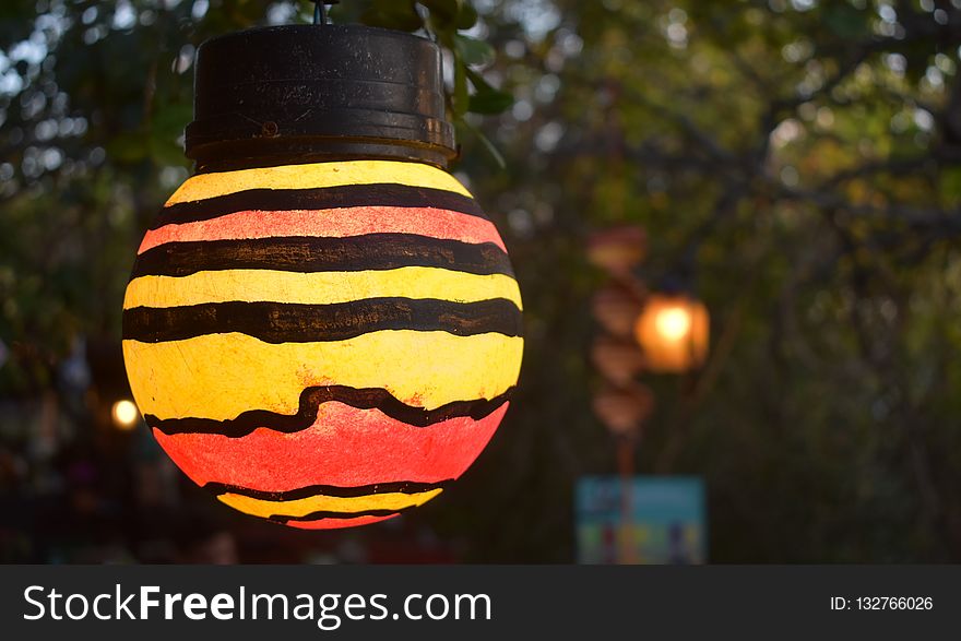 Yellow, Lighting, Pumpkin, Lantern