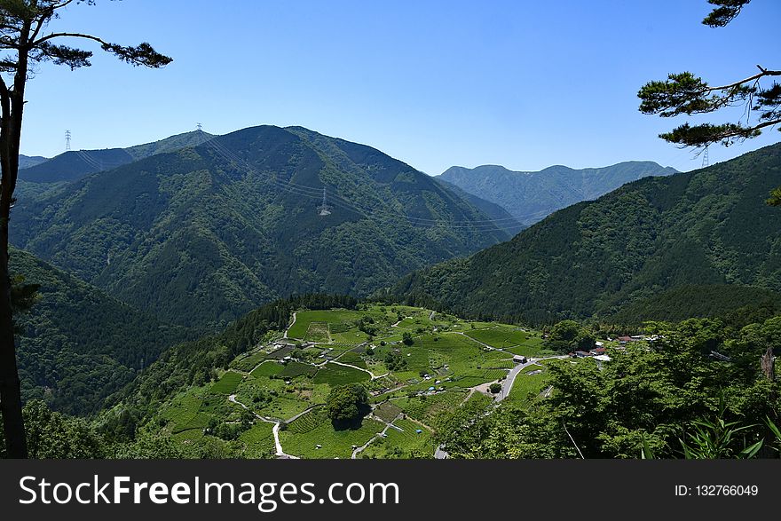 Mountainous Landforms, Nature, Vegetation, Mountain