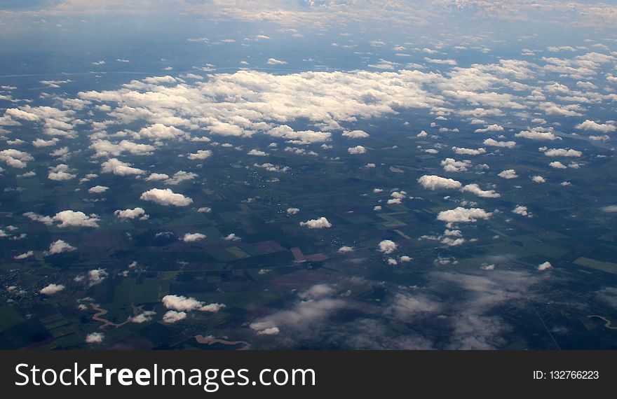 Sky, Atmosphere, Cloud, Aerial Photography