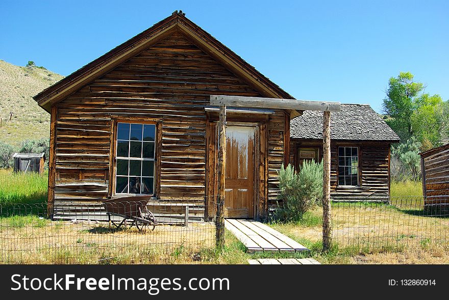 Property, House, Log Cabin, Cottage
