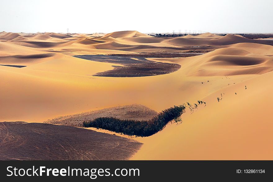 Erg, Desert, Aeolian Landform, Singing Sand