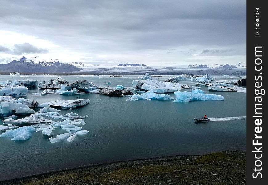 Iceberg, Sea Ice, Glacial Lake, Arctic Ocean