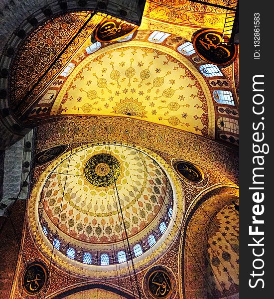 Dome, Byzantine Architecture, Arch, Symmetry