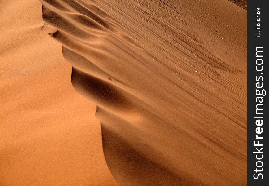 Erg, Brown, Desert, Sand