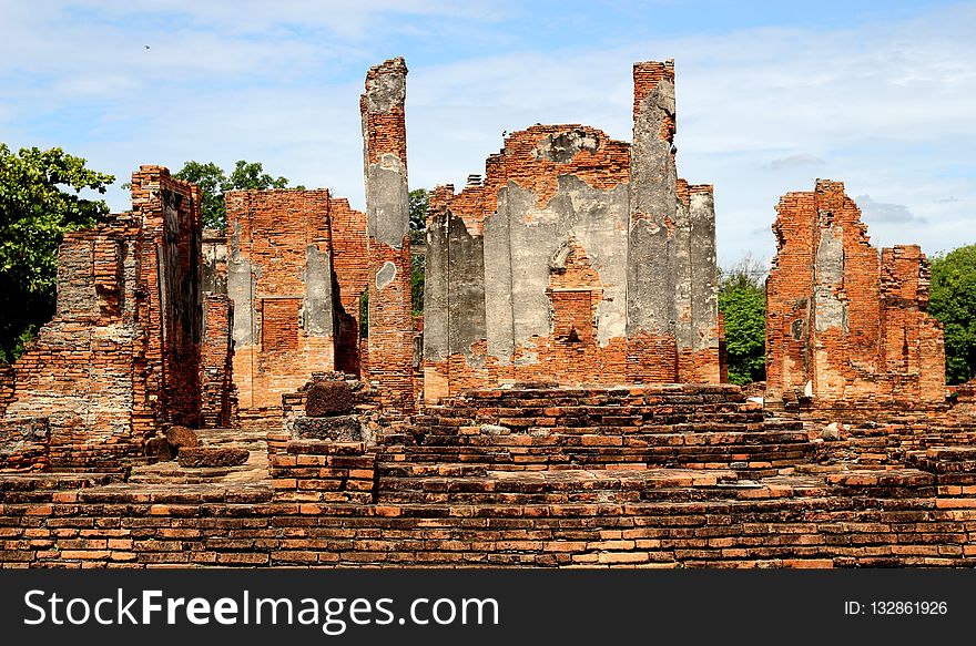 Historic Site, Ruins, Archaeological Site, Ancient History