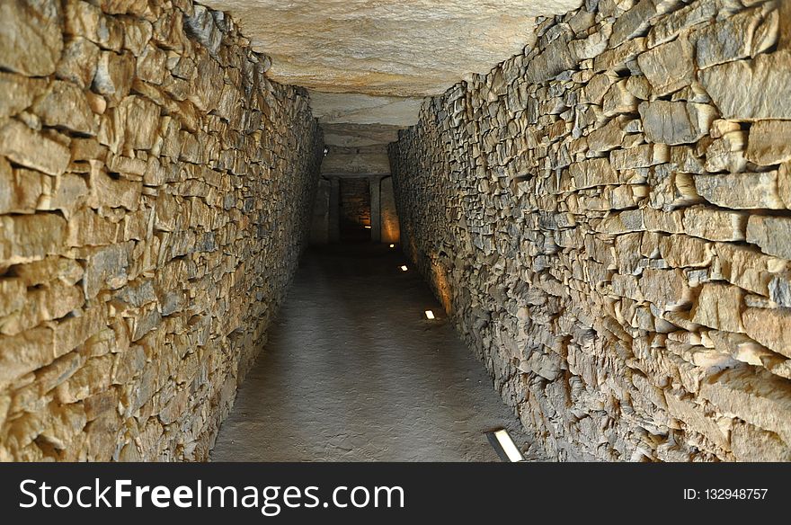 Stone Wall, Archaeological Site, Ruins, Historic Site