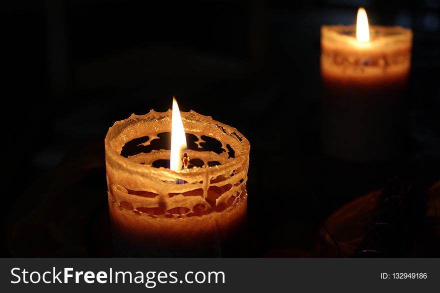 Candle, Lighting, Darkness, Decor