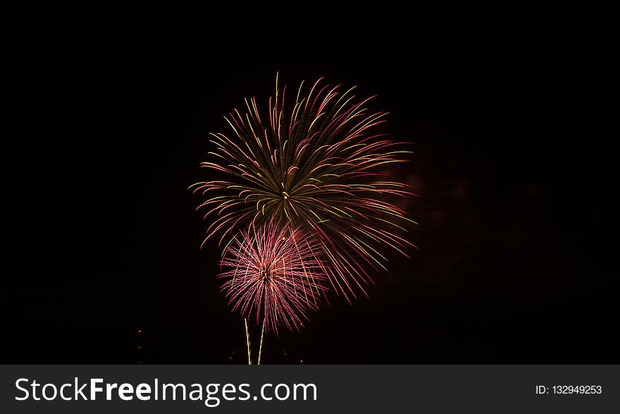 Fireworks, Sky, Event, Darkness