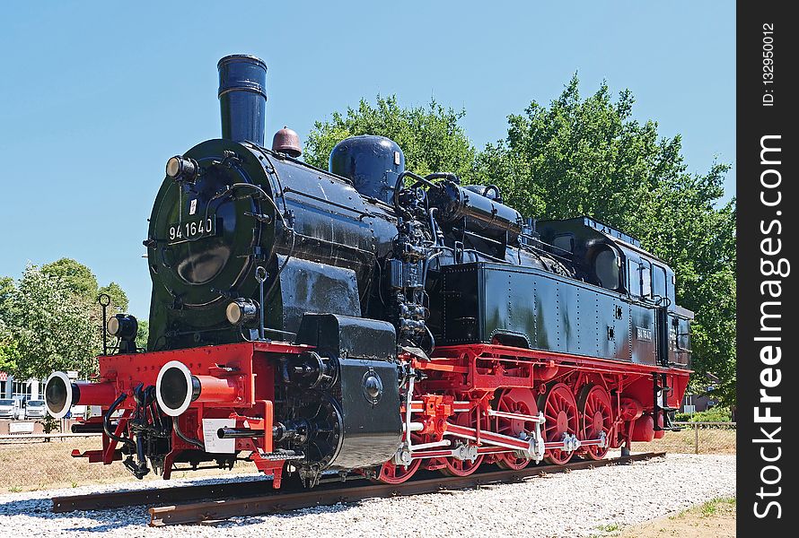 Locomotive, Transport, Steam Engine, Track