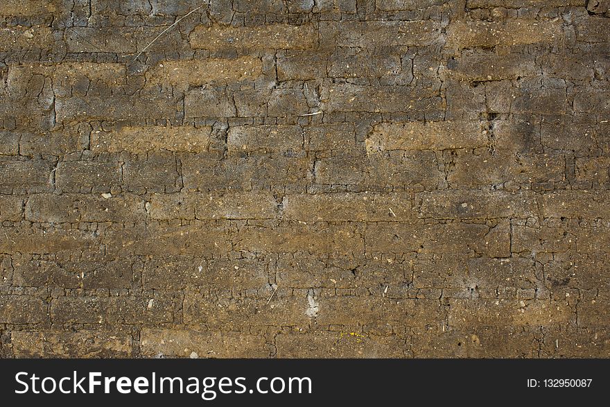 Wall, Stone Wall, Wood, Soil