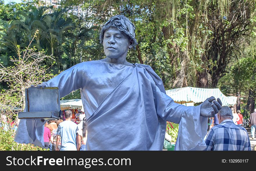 Statue, Monument, Tree, Sculpture