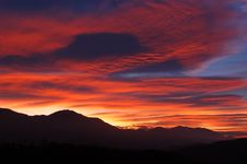 Colorful Sunset Stock Photography Colorful Sunset Stock Photography