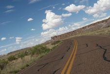 Curve On The Road Royalty Free Stock Photo Curve On The Road Royalty Free Stock Photo
