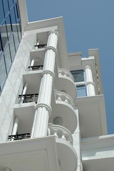 Balconies Royalty Free Stock Image Balconies Royalty Free Stock Image