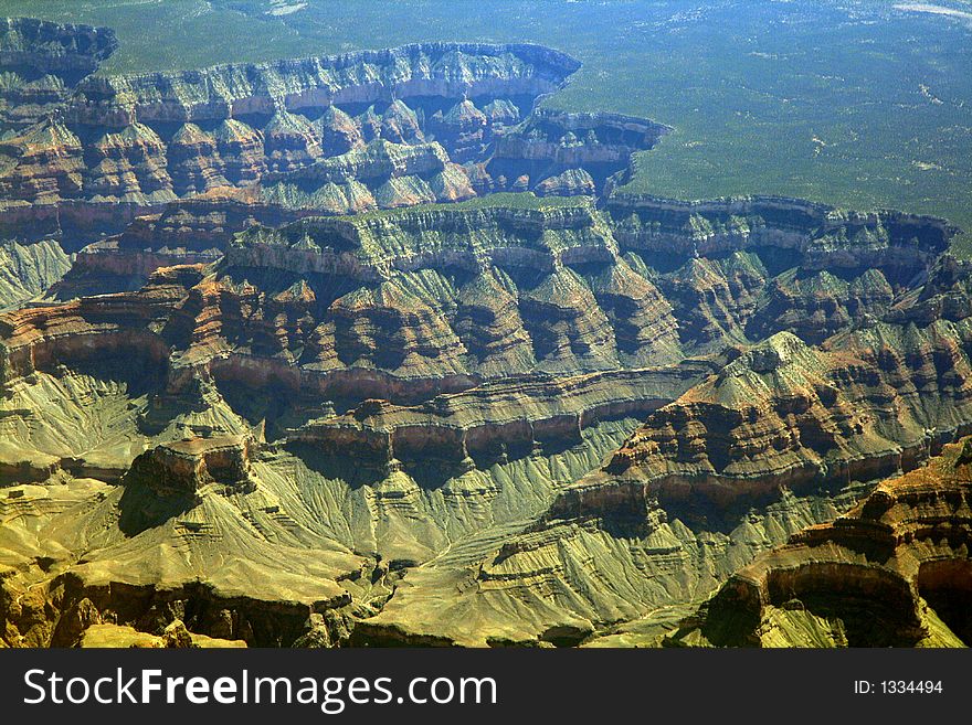 Grand canyon of colorad valleys. Grand canyon of colorad valleys