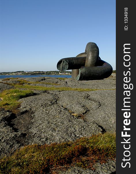 Monument to remember Alexander L. Kielland oil platform disaster in 1980 situated in Rogeland, Norway. Monument to remember Alexander L. Kielland oil platform disaster in 1980 situated in Rogeland, Norway.