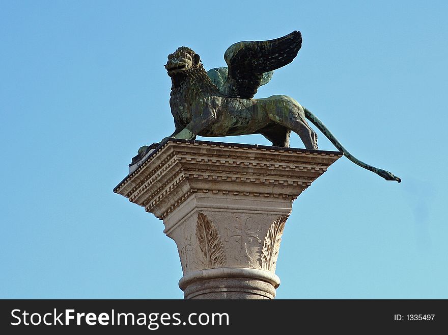 Lion statue of Venice - Italy