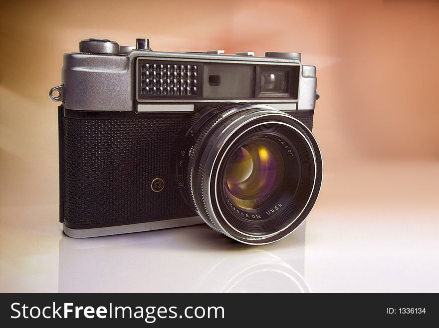 Vintage 35 mm film camera