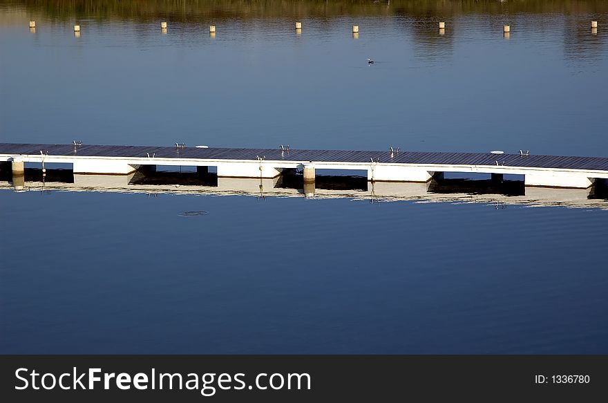 Pier at the lake