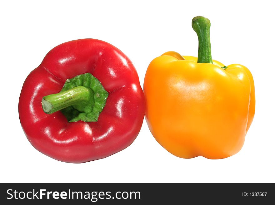 Red And Yellow Peppers