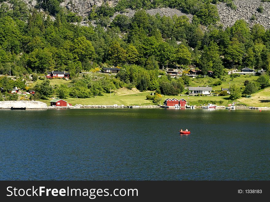 Lysefjord scenery