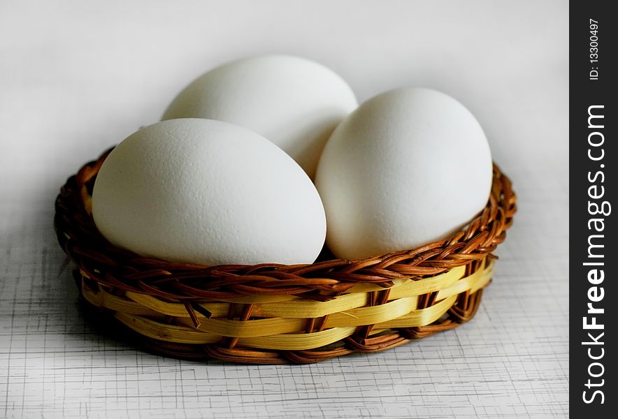 Three Eggs In A Basket