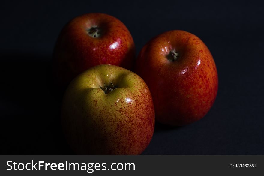 Apple, Fruit, Produce, Still Life Photography