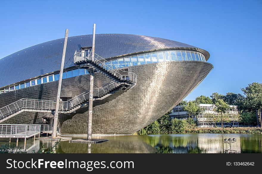 Water, Reflection, Waterway, Architecture