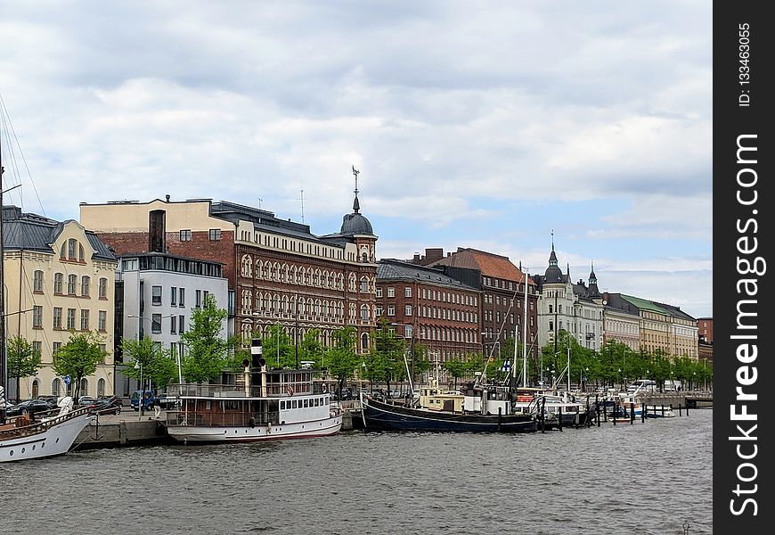 Waterway, Water Transportation, Town, Canal