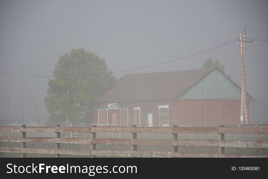 Property, Fog, Structure, House