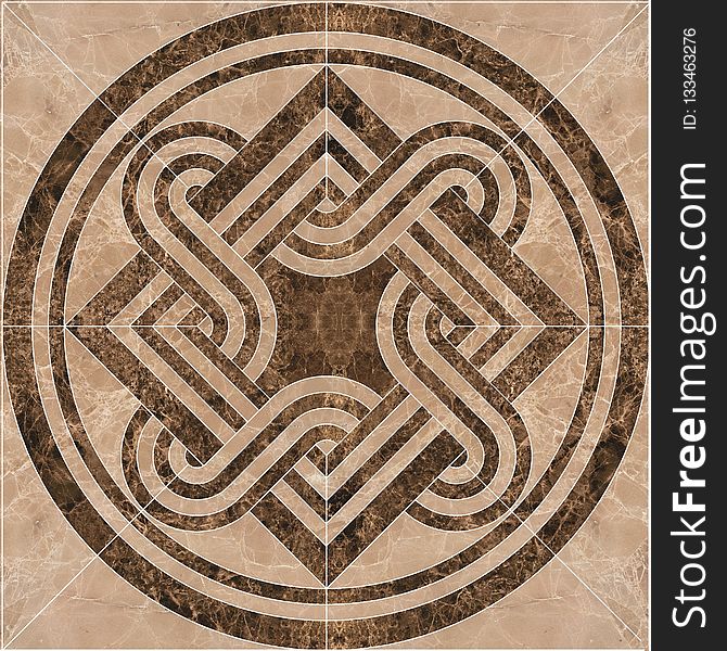 Pattern, Circle, Labyrinth, Font