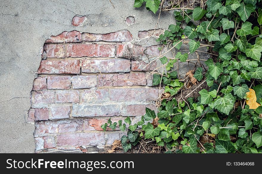 Wall, Brickwork, Stone Wall, Brick