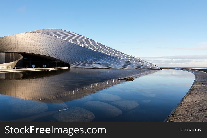 Reflection, Waterway, Water, Fixed Link