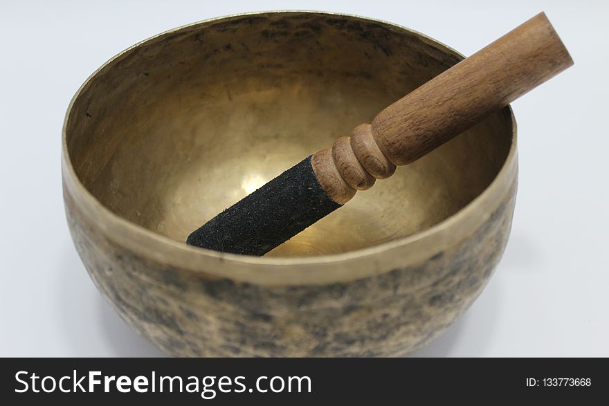 Singing Bowl, Tableware, Bell, Mortar And Pestle