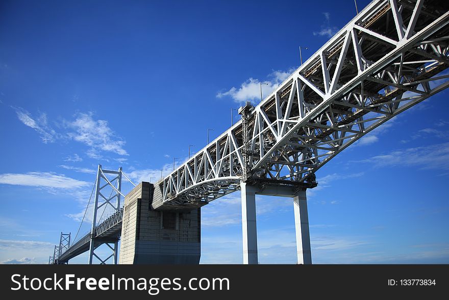 Bridge, Fixed Link, Sky, Structure