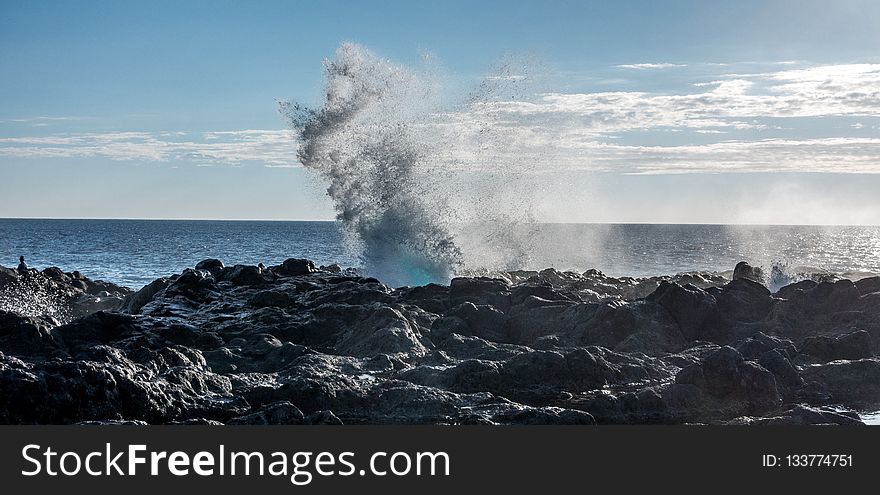 Sea, Wave, Ocean, Wind Wave