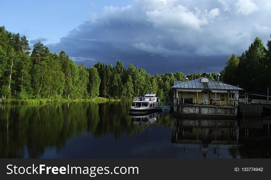 Reflection, Waterway, Nature, Water