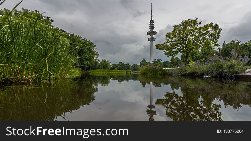 Reflection, Water, Waterway, Nature