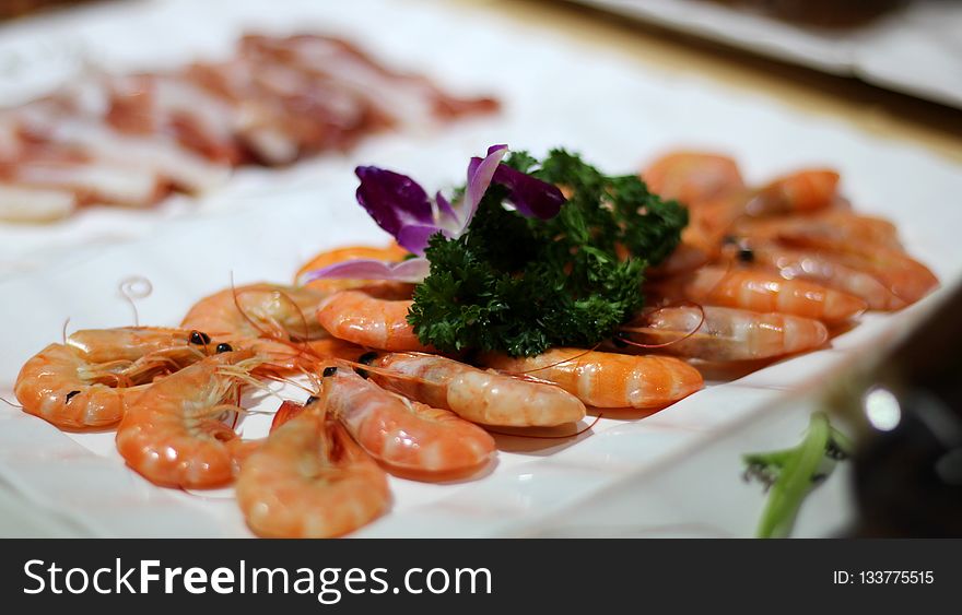 Shrimp, Dish, Seafood, Food
