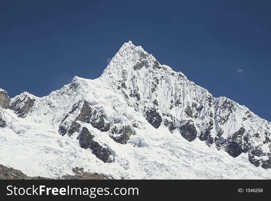 Mountain Alpamayo