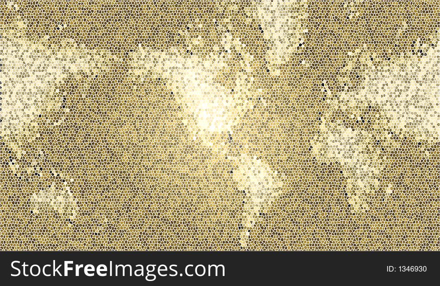 Background with word map and cells pattern